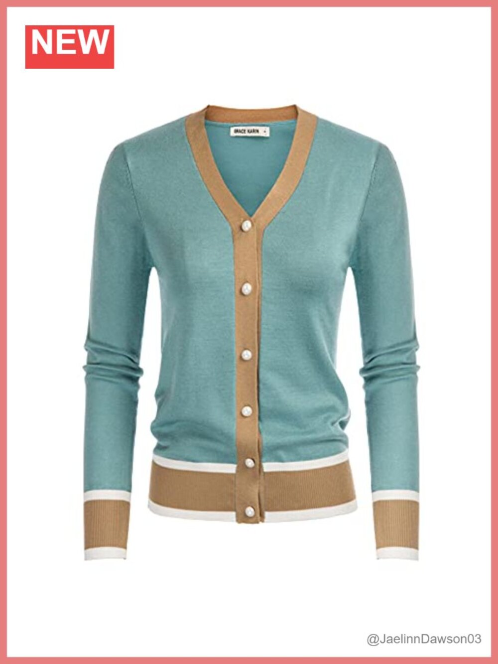 Lightweight Cropped Cardigan Sweater V-Neck Button Down Long Sleeve